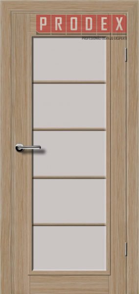 Finierētas durvis Modena kristal L oak iekšdurvis