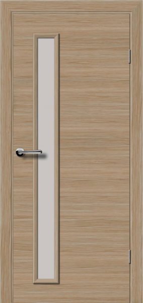 Finierētas durvis Bella hd kristal Oak iekšdurvis