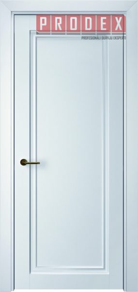 Laminētas durvis Neoklasika 401 White iekšdurvis
